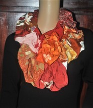 Japanese, Handmade, Silken Infinity Scarf - $39.99
