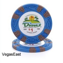 Dunes Hotel Las Vegas $1 Commemorative Casino Chip - £3.93 GBP