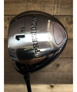 DEMO Left Handed Short Men&#39;s 10° President #1 Driver Golf Club Stiff 555... - $137.17
