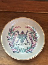 Vintage Boncath Pottery Don Williams Signed Small Balmoral Insignia w Purple  - £11.85 GBP