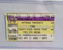 TINA TURNER - VINTAGE 2000 CONCERT TOUR TICKET STUB - $10.00