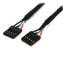 StarTech.com 24in Internal 5 pin USB IDC Motherboard Header Cable F/F - USB cabl - $18.99