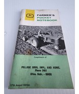 1964-1965 John Deere Farmer&#39;s Pocket Notebook 97th Annual Edition Utica, NE - £11.03 GBP