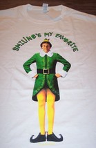 Elf Will Farrel Buddy Smiling&quot;S My Favorite Christmas T-Shirt Mens Xl New w/ Tag - £15.64 GBP
