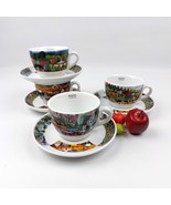 Rombouts Naivo Coffee Set 2001 Limited Ed. - The 4 Seasons - Rustic Farm... - $83.80