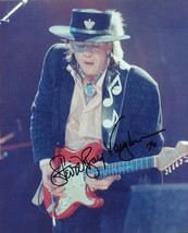 Stevie Ray Vaughn Signed Autographed Photo - Double Trouble w/COA - £1,495.14 GBP