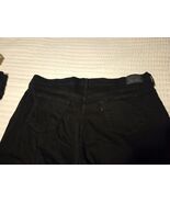 Levi&#39;s 711 Skinny Jeans Women&#39;s Plus Size 24W Black Stretch Denim - $272.22 MXN