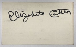 Elizabeth Cotton (d. 1987) Signed Autographed Vintage 3x5 Index Card - £13.06 GBP