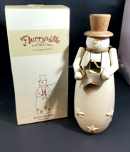 Flurryville Collection 8” Blizzard Bob the Snowman Nutcracker Christmas ... - £19.46 GBP