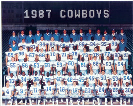 1987 DALLAS COWBOYS 8X10 TEAM PHOTO NFL FOOTBALL PICTURE - $4.94