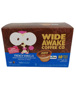 Wide Awake Coffee Pods 60-Pk French Vanilla Light Roast, K Single Cup Brewer - $1,329.57 MXN