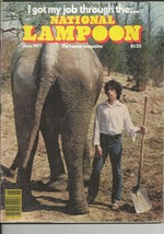 ORIGINAL Vintage June 1977 National Lampoon Magazine  - £15.45 GBP