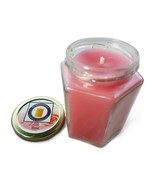 Rose Scented 100 Percent  Beeswax Jar Candle, 12 oz - £21.23 GBP