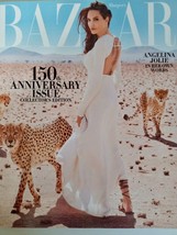 Harpers Bazaar Magazine 150th Anniversary Collectors Edition Angelina Jo... - £18.57 GBP