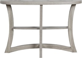 Monarch Specialties I 2416 Dark Taupe Console Accent Table, 47&quot; - £116.69 GBP