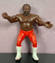 Vintage LJN wrestling WWF 1984 Junkyard Dog rubber 8&quot; Action Figure Tita... - $9.89