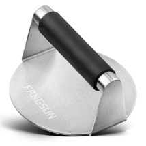 Burger Press With Anti-Scald Handle, 5.8 Inch Stainless Steel Burger Sma... - $27.99