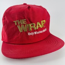 WINSTON The Wrap Embroidered Logo Nylon Snapback Trucker Hat Racing Retr... - $10.73