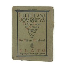 Vintage Roycroft Roycrofters Little Journeys Plato Elbert Hubbard Arts &amp; Crafts - £10.29 GBP