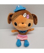 Octonauts Dashi Dog Plush Toy 11&quot; Stuffed Animal Pink Dress Blue Hat - $14.75 CAD