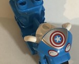 Lego Duplo Captain America Motorcycle Blue Toy - £4.73 GBP
