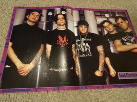 Good Charlotte teen magazine poster clipping girls don&#39;t like boys m mag... - £3.19 GBP