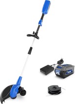 This Is A 40V 13&quot; Cordless, Two-In-One String Trimmer/Edger, Pack Trimme... - $155.93