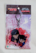 New Japan Detective Conan Case Closed Akai &amp; Conan Acrylic Key Chain Ring - £3.85 GBP