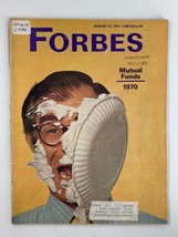 VTG Forbes Magazine August 15 1970 The 15th Annual Mutual Fund Survey - £22.74 GBP