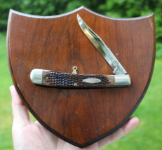 Case Xx Banana Trapper Knife 1981 Ccc 1st Edition 6151 Wall Plaque &amp; Coa! - £169.05 GBP