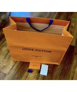 LOUIS VUITTON Authentic Paper Gift Shopping Bag SIZE XLARGE SIZE 23 X 17... - £33.14 GBP