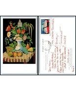 ART Postcard - &quot;Flowers And Fruit&quot;, by Unknown Artist ca 1830 L47 - $3.98 CAD