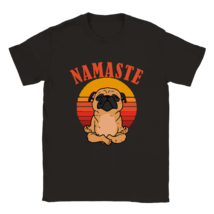 Funny T shirt Namaste dog yoga lovers tee shirt T-shirt summer holiday a... - £19.90 GBP+
