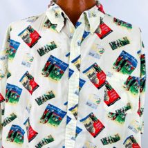 Saddlebred Aloha Hawaiian Shirt 3 XL Pinehurst Golf Nations Capitol Lake Resort - £22.41 GBP