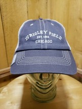  Wrigley Field Chicago Gray/Blue Mesh Trucker Snapback Adult Cap Hat - £23.26 GBP
