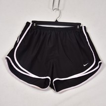 Nike Dri-Fit Women&#39;s Black Athletic Running Shorts Size XL See Photos - $11.34