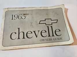 Vintage 1965 Chevrolet Chevelle Owners Guide Manual Original GM - £13.32 GBP
