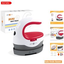 Professional Grade Mini Heat Press for Sublimation &amp; HTV - Lightweight D... - $50.44