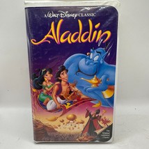 Disney Classic Aladdin Black Diamond Clamshell VHS Tape Rated G - $14.00