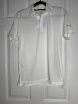 COLUMBIA GOLF NWT Youth Size L White Drive Polo - $24.99