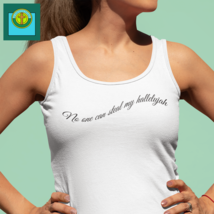 Women&#39;s Ideal Racerback Tank &quot;Hallelujah&quot; black font - $19.01+