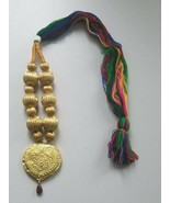 Punjabi folk cultural bhangra gidha patiala kaintha pendant cultural nec... - $25.66