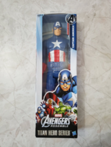 Captain America Avengers Figure NEW! Box 10&quot; Classic Assemble Titan Hero Marvel - £11.95 GBP
