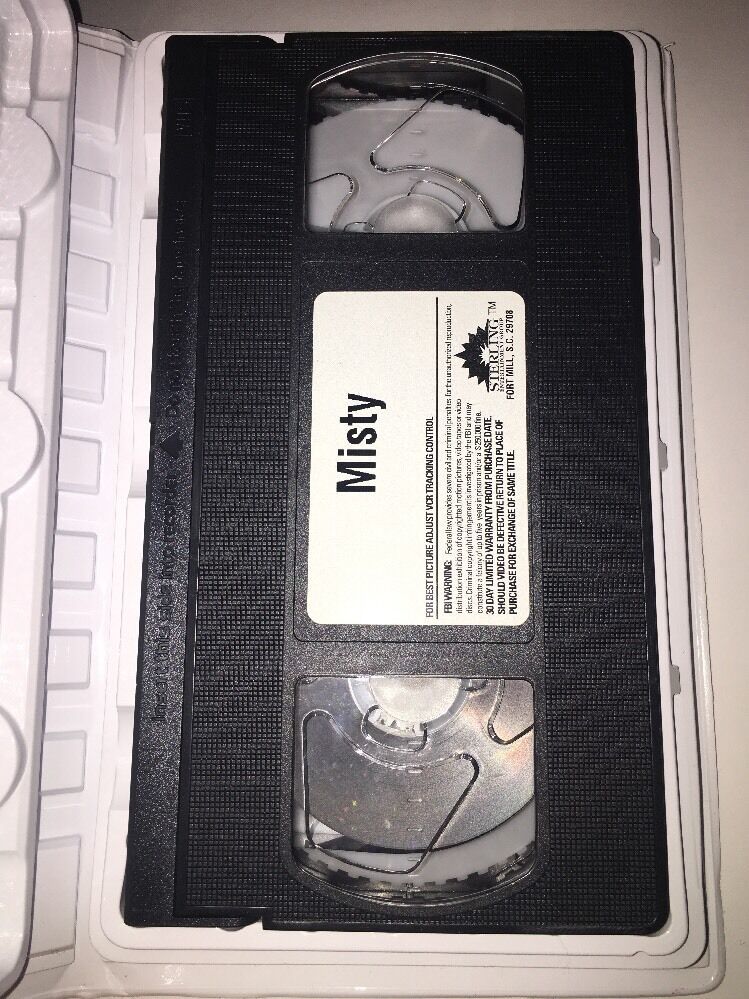 Misty VHS Video Nastro Film Clamshell Item image 2