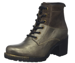 FLY London LAST 493Fly Jnda/Rnch GREY/Ground  Leather Ankle Boot US 5.5-6 EU 36 - £51.15 GBP