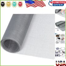 Durable 48&quot;x118&quot; Fiberglass Screen Mesh - Modern Window &amp; Door Replacement - $350.07 MXN