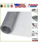 Durable 48&quot;x118&quot; Fiberglass Screen Mesh - Modern Window &amp; Door Replacement - $350.07 MXN