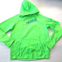 Nike Big Kids GFX Pullover Hooded Sweatshirts DR8461 - Neon Green - L - NWT - £21.57 GBP