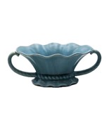 STANGL Blue 11&quot; Pottery Serving Bowl 2 Handles USA 3558 Vintage SHIPS Fast - €50,89 EUR