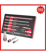 Versatile 9-Piece Ratchet Extension Set with EVA Tray - Ideal for DIY - $717.02 MXN